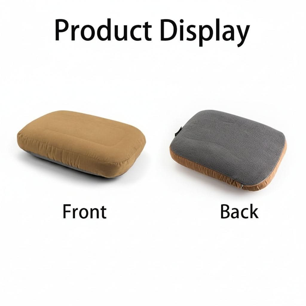 ComfortCloud – Portable Memory Foam Pillow for All Adventures