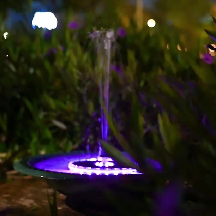 VividWave – Solar-Powered Floating Fountain for Outdoor Spaces
