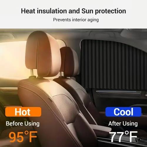 Ultimate Car Sunshade Set for Total Driving Comfort