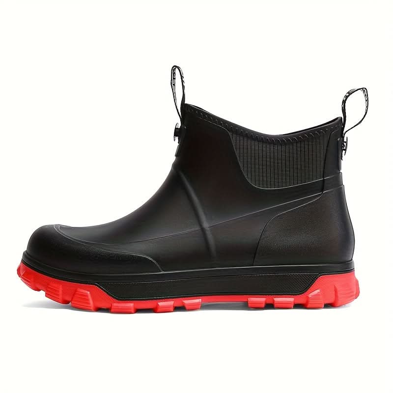 WeatherGuard - Stylish Slip-On Rain Boots for All Outdoors