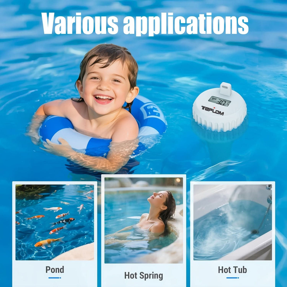 AquaSense – Smart Floating Pool Temperature Monitor
