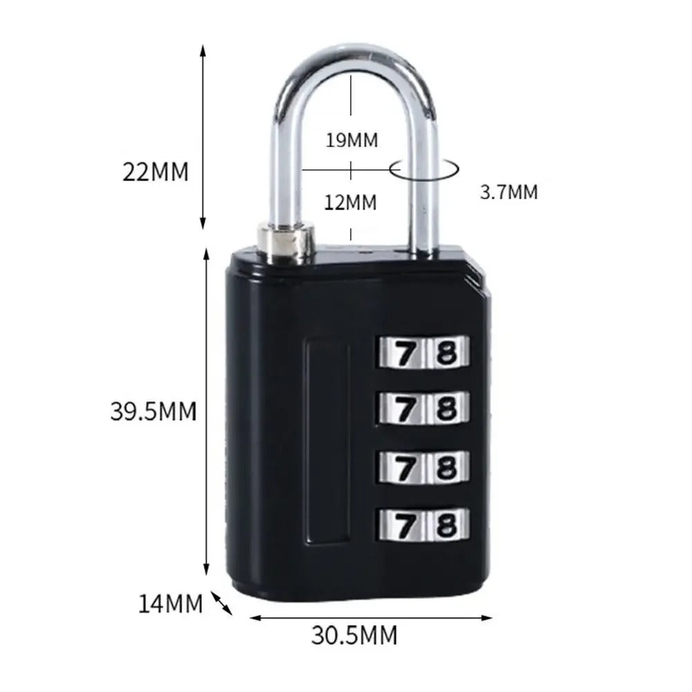 Secure Travel Lock with 10,000 Combinations