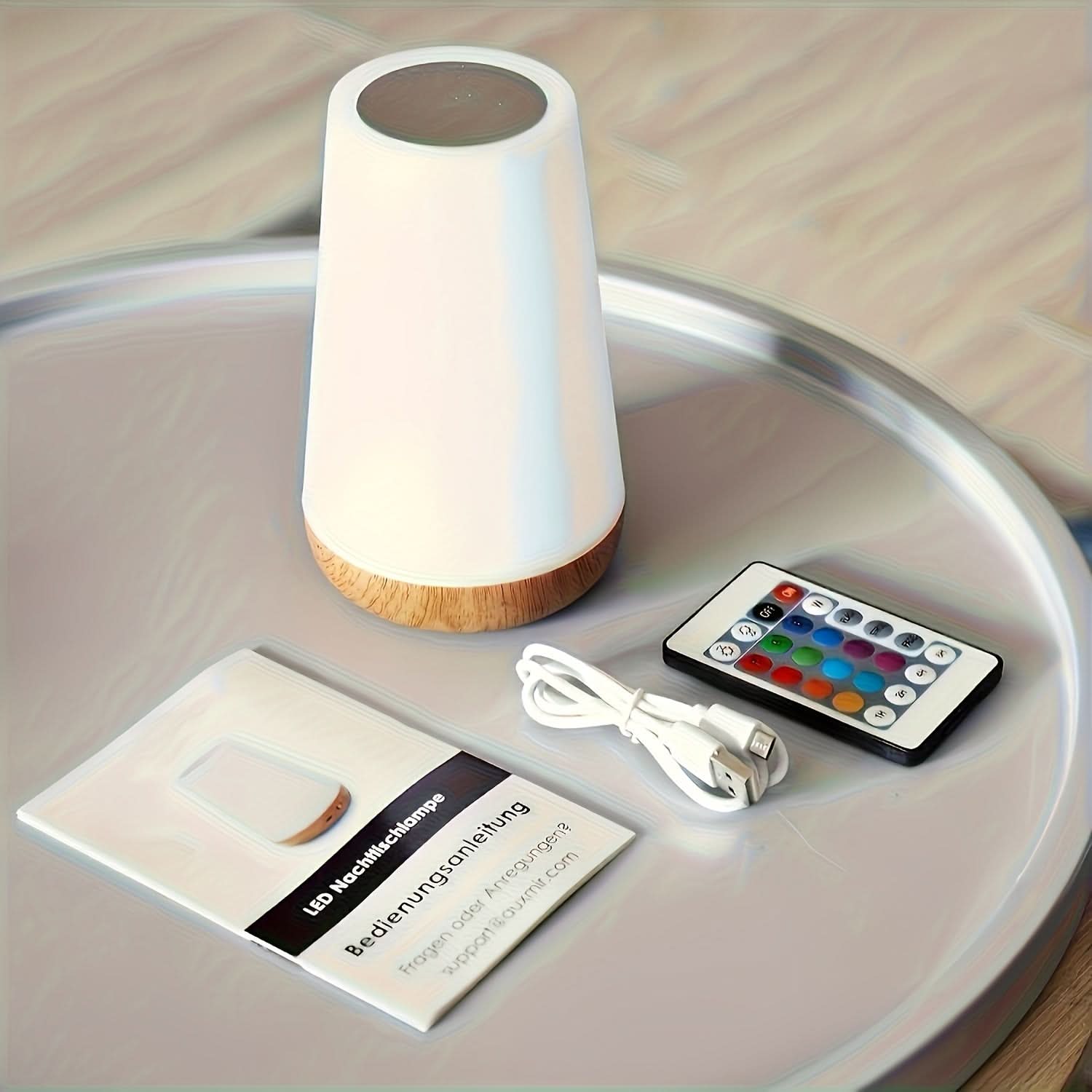 LUMAFLARE – Versatile Touch-Control Lamp for Cozy Lighting