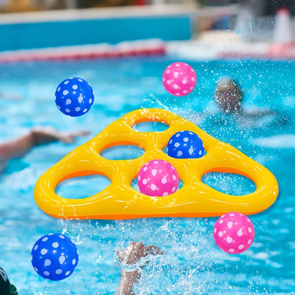 AquaFun Triangular Toss Game for Ultimate Water Play
