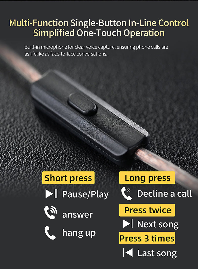 Audiophile-Quality In-Ear Sound Experience