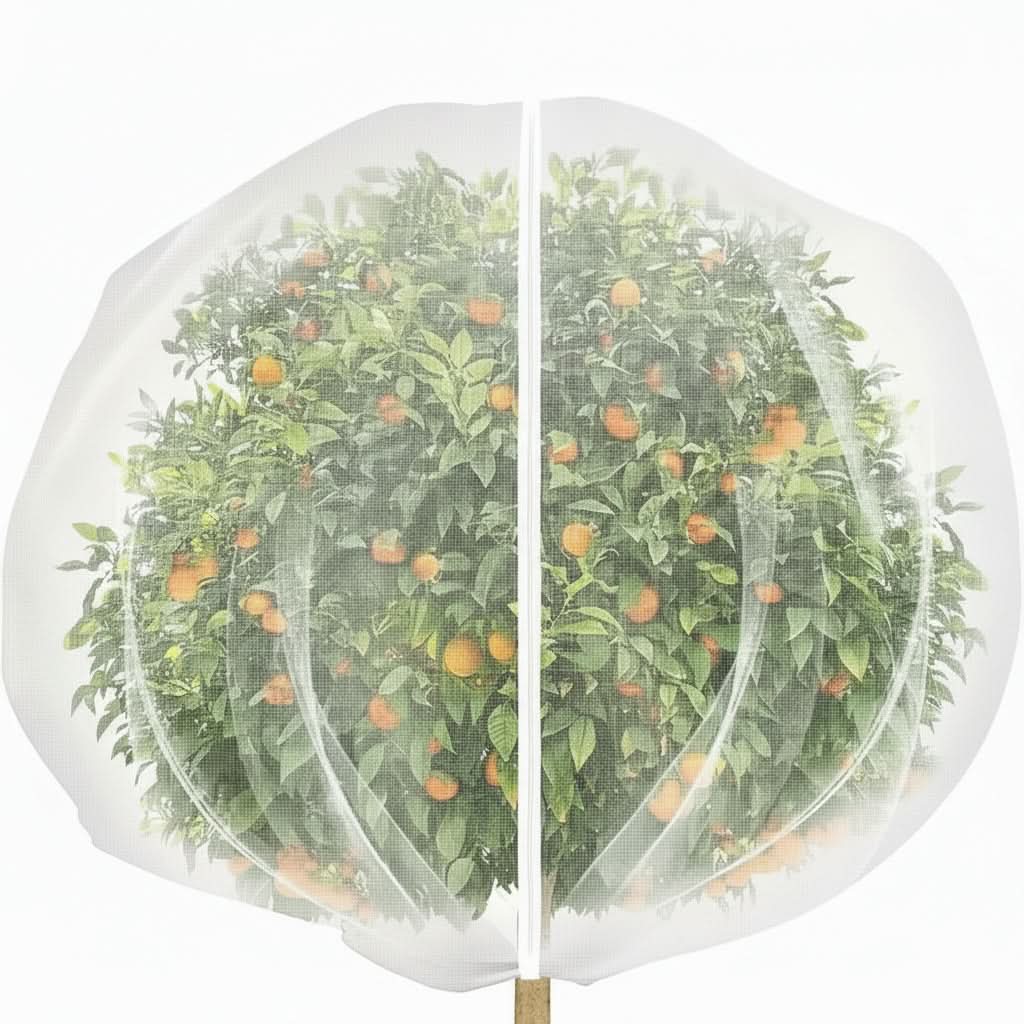 Airflow-Optimized Mesh Bags for Fruit Tree Defense