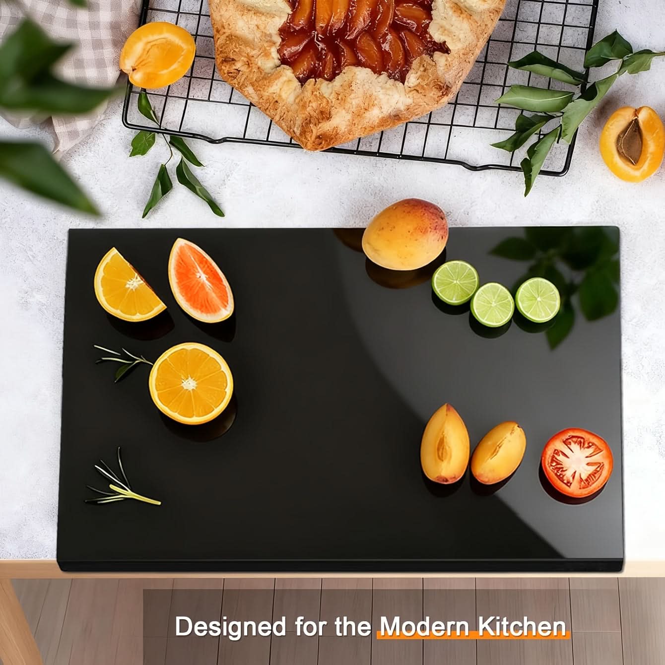 StableGrip Non-Slip Cutting Board with Edge Lip
