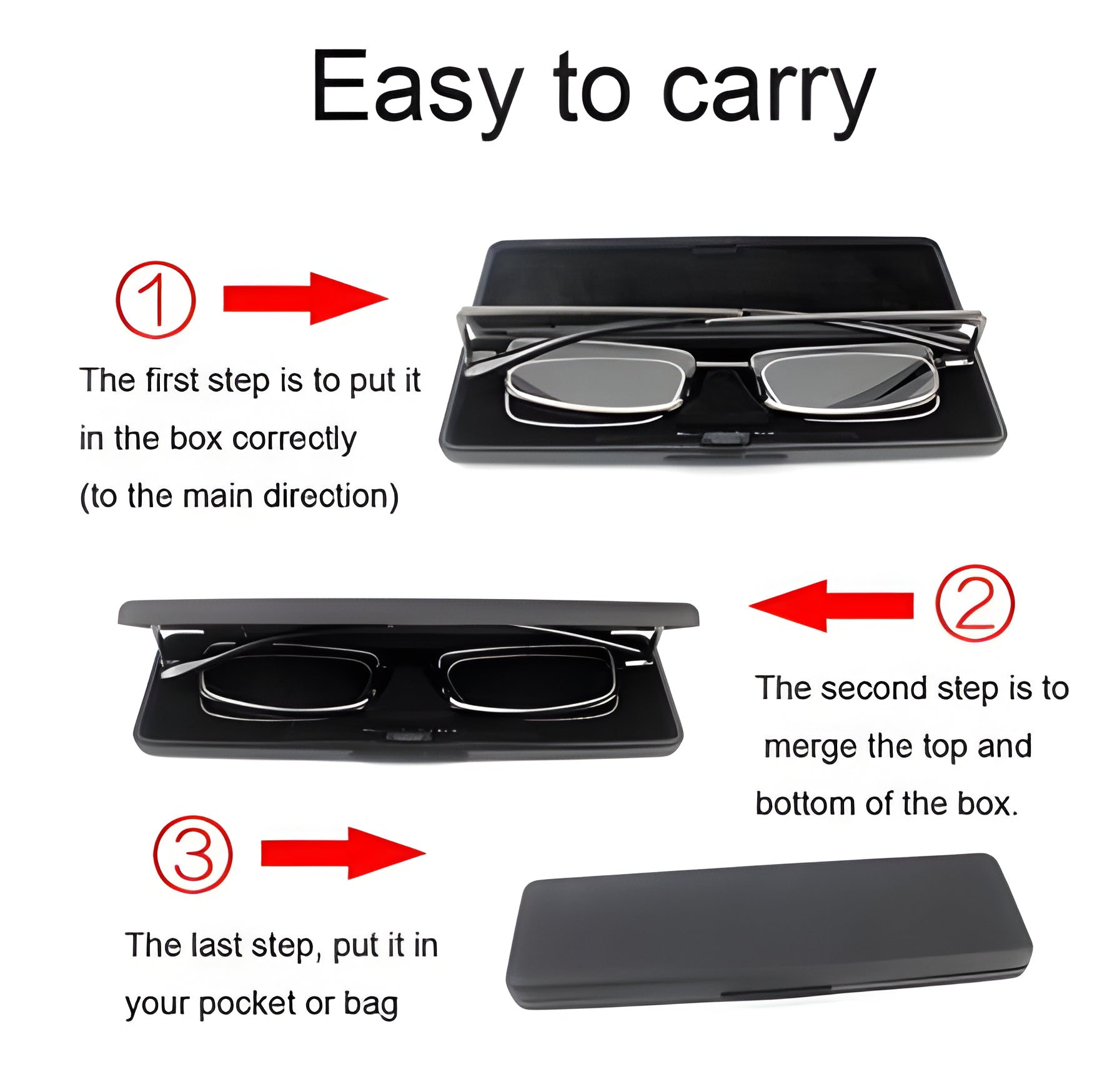 Portable Folding Reading Glasses for All Occasions
