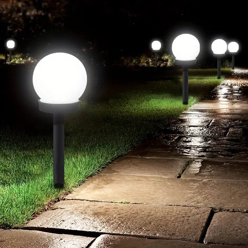Modern Solar-Powered Garden Light – Contemporary Outdoor Lamp