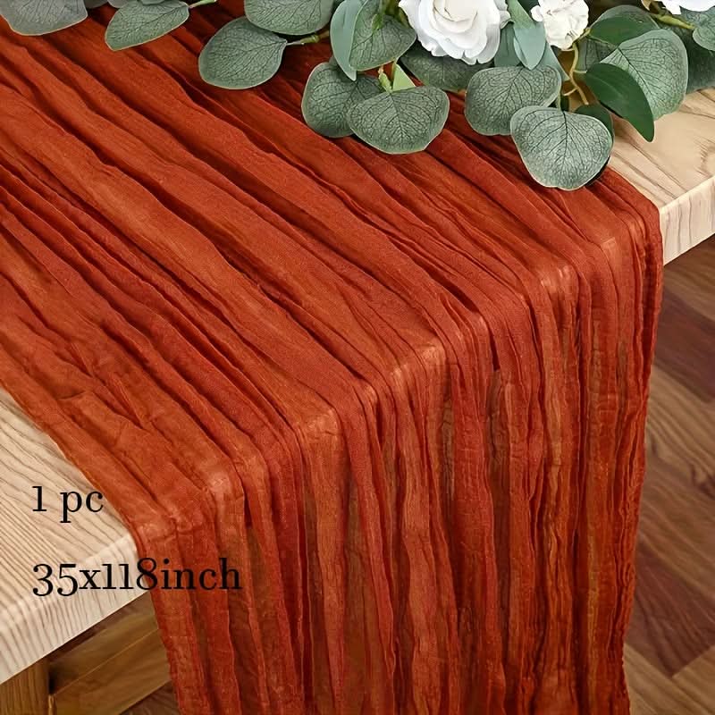 Textured Soft Table Cover for Stylish Celebrations
