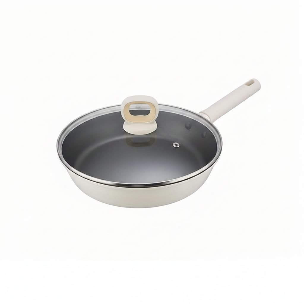 NutrientGuard – Eco-Friendly Stainless Steel Cooking Pan