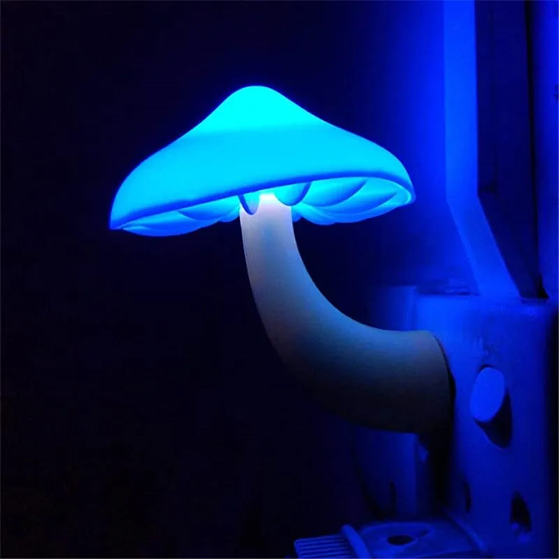 Charming Glow Mushroom Lamp with Color Transitioning LEDs