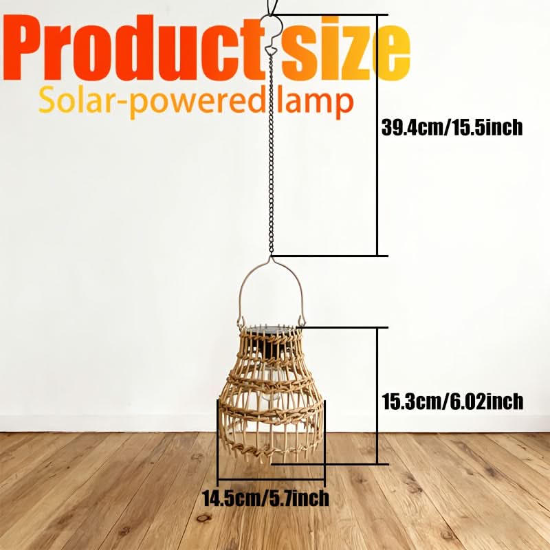 RadiantGlow – Solar-Powered Hanging Garden Lantern