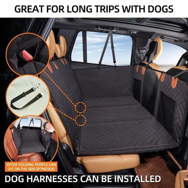 Ultimate Dog Car Seat Protector with Comfort Base