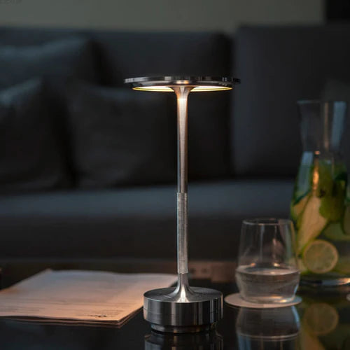 Elegant Cordless LED Nightstand Lamp - Soft Glow