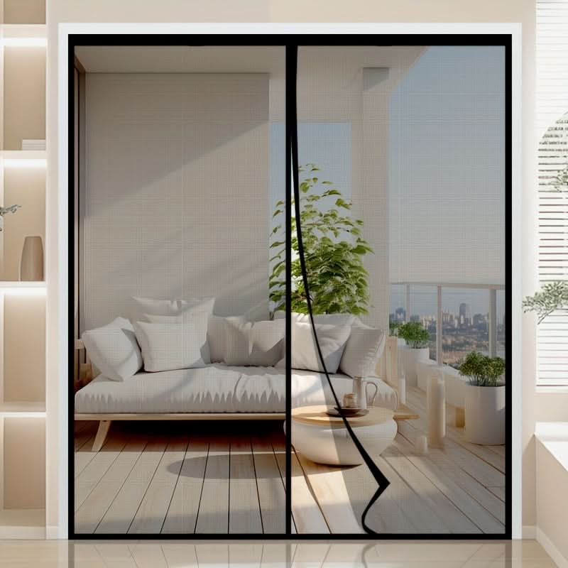 InsectGuard - Effortless Magnetic Mesh Doorway Screen