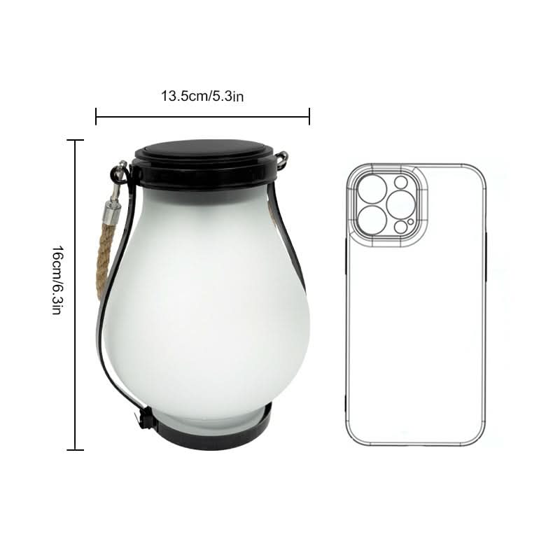 Luminara Glow – Solar-Powered Flickering Lantern Set
