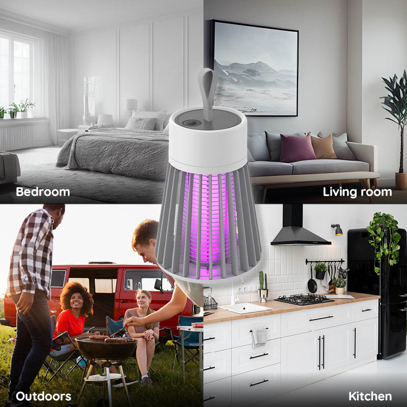 Compact USB Rechargeable Mosquito Defense Lamp