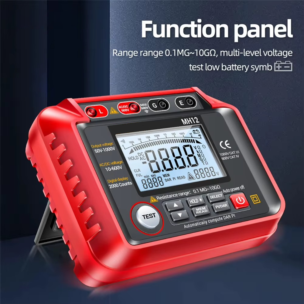 Precision Insulation Resistance Tester with Advanced Features