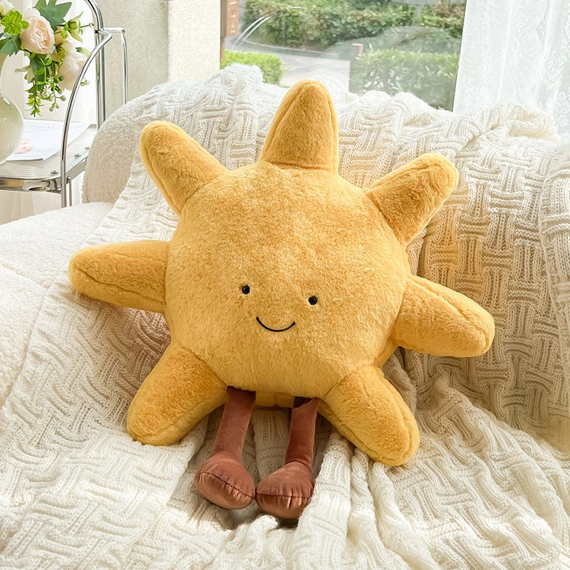 Celestial Dreams Plush Cushion – Cozy Velvet Pillow for Home
