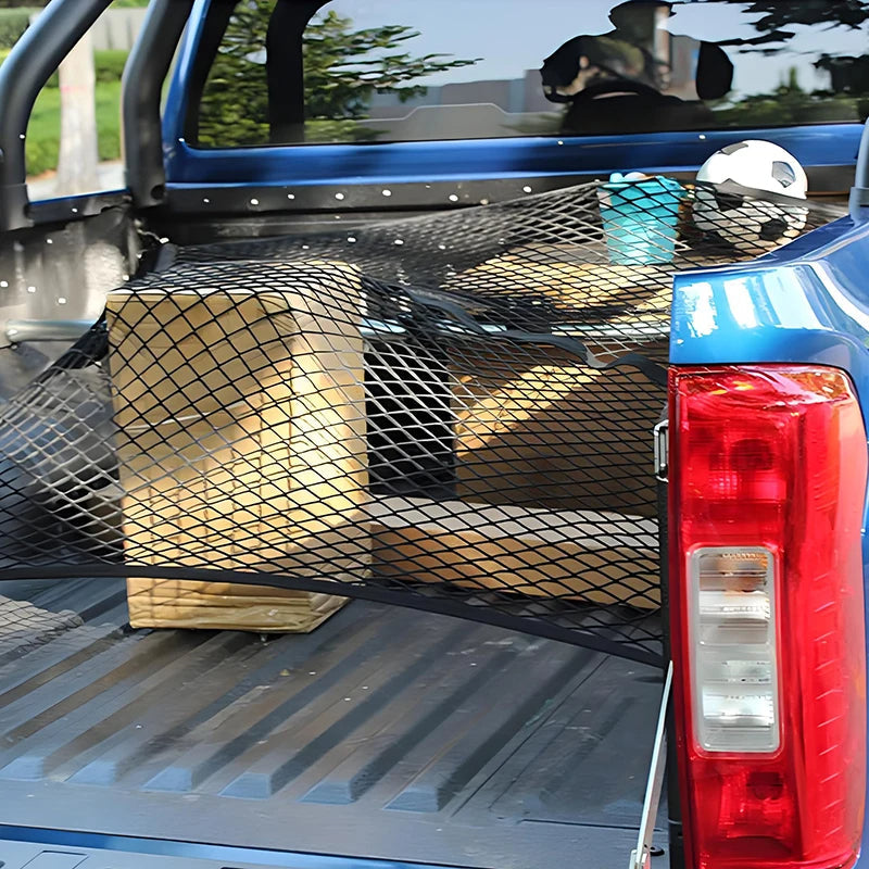 Heavy-Duty Vehicle Cargo Organizer Net
