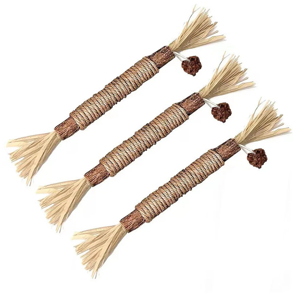 Eco-Friendly Cat Dental Chew Set for Happy Kitties