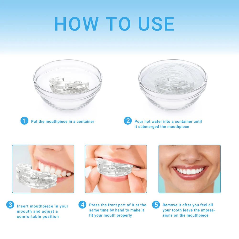 Comfortable Snore Relief Mouthpiece with Travel Case