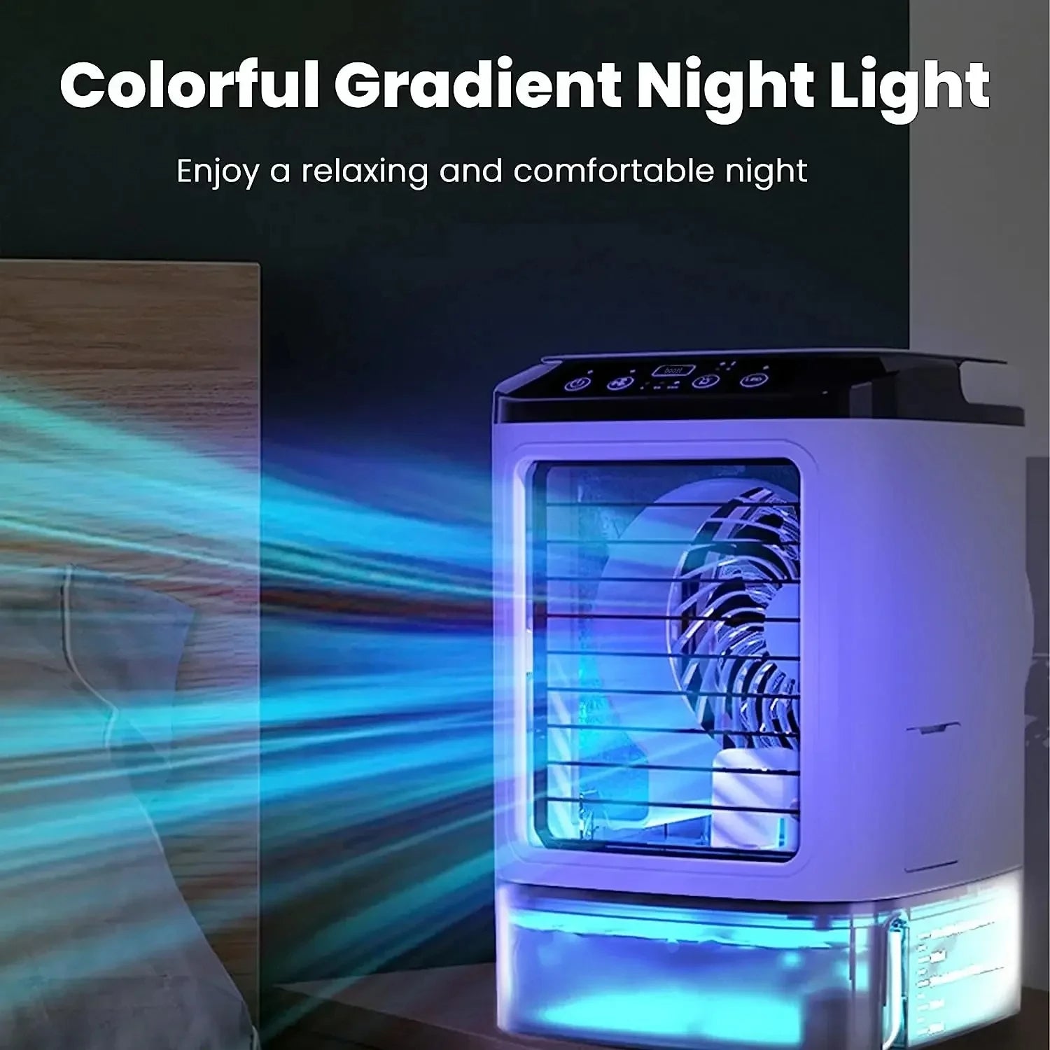 Compact 3-Speed Cooling Unit with Ultrasonic Technology