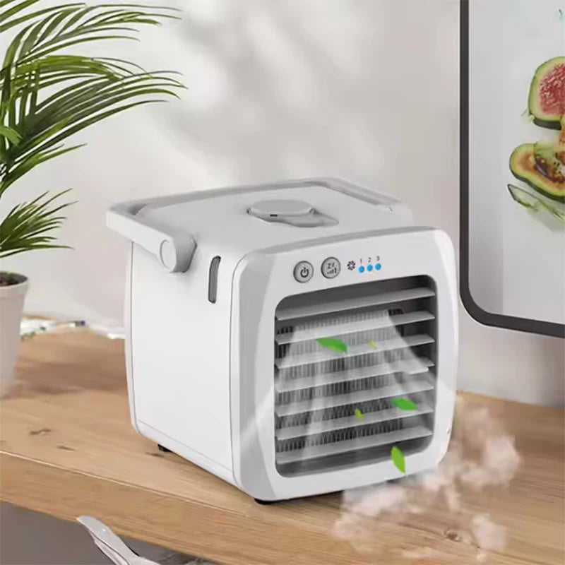 Versatile 4-in-1 Mobile Air Cooler with Humidifier & Purifier
