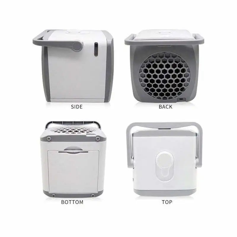 Versatile 4-in-1 Mobile Air Cooler with Humidifier & Purifier