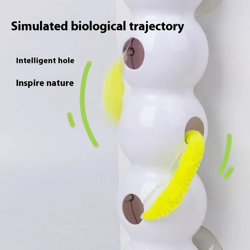 Exciting Pop-Up Worm Toy for Cats – Engaging Playtime Fun