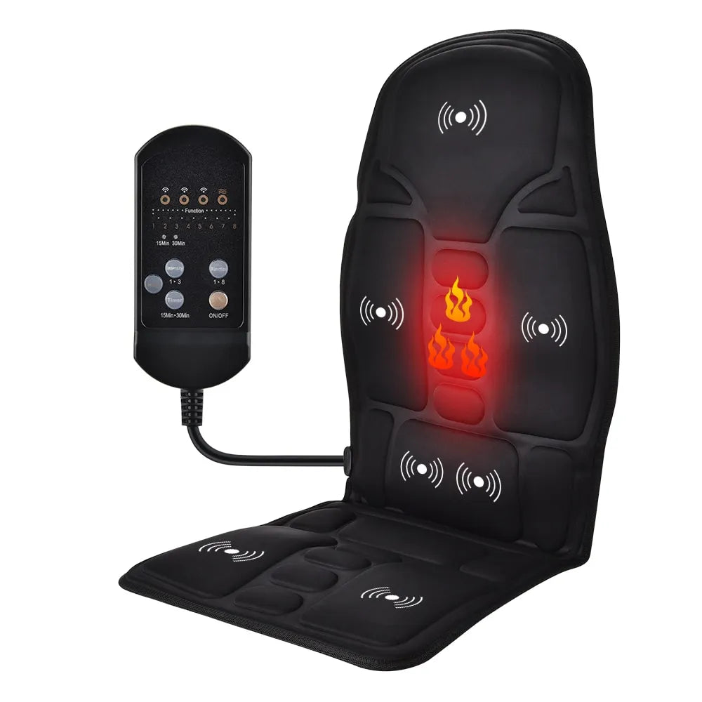 Ultimate Comfort Massage Seat Cover with Heat Functionality