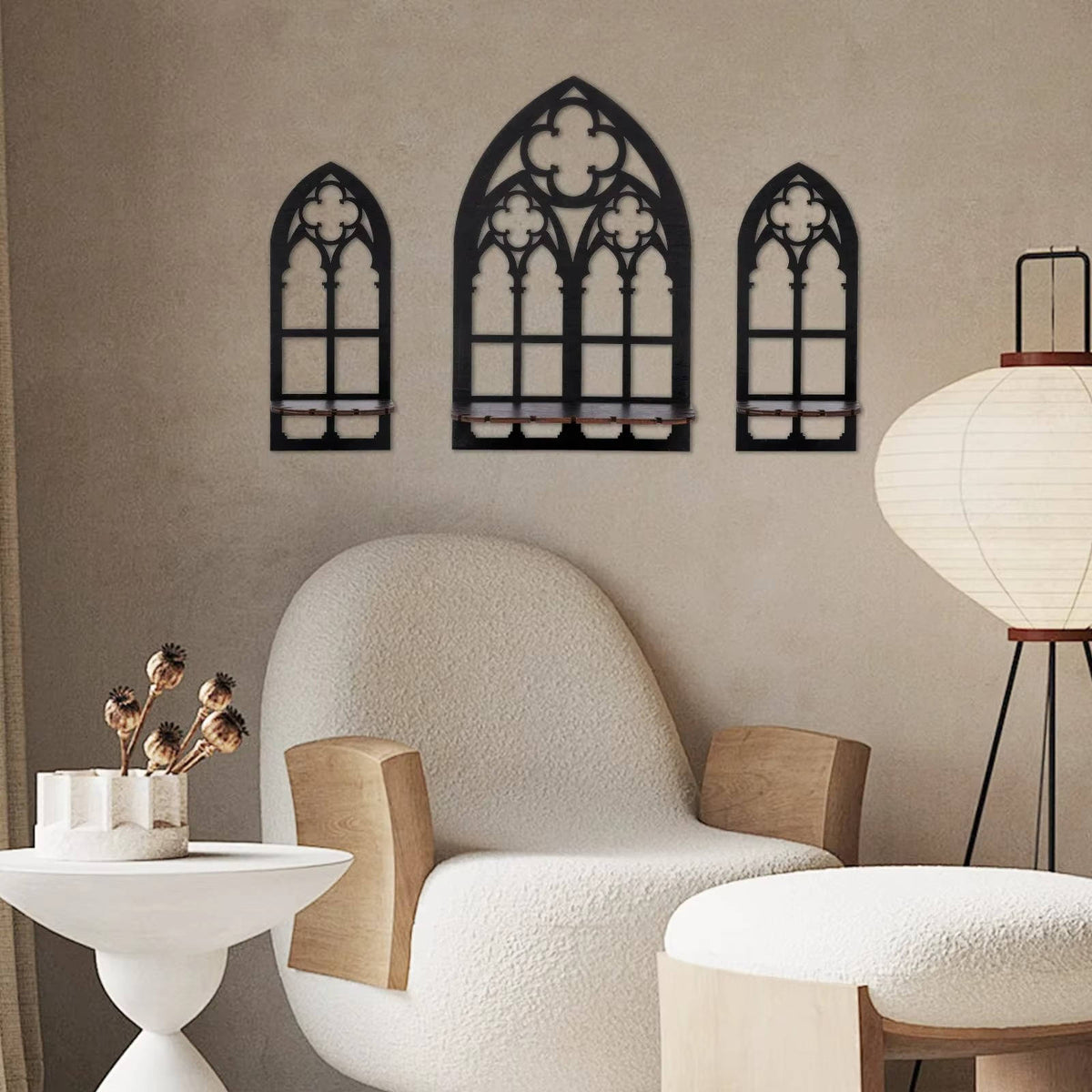 Elegant Archway Wall Frames Set of Three