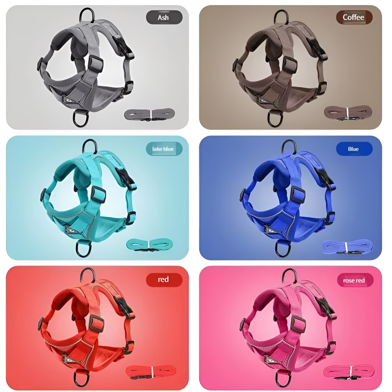 Comfort Fit Cat Harness and Leash Combo