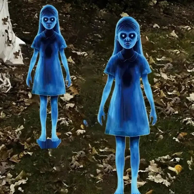 Creepy Spirit Yard Stakes for Spooktacular Halloween Decor