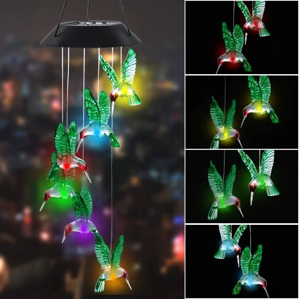 Radiant Solar Harmony Chimes