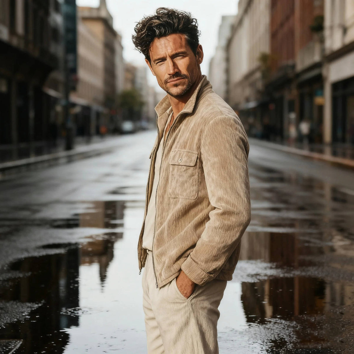 Rugged Cotton Jacket for Every Occasion