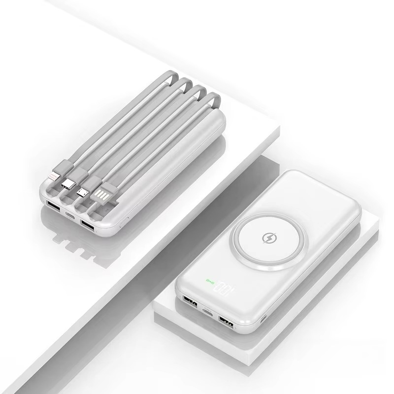 High-Capacity 20,000mAh Mobile Power Bank