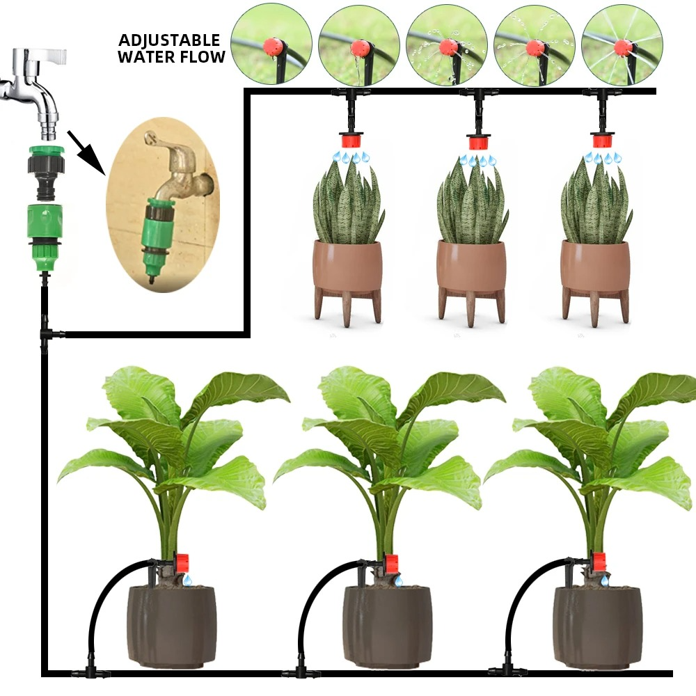Smart Drip Watering System with Programmable Timer
