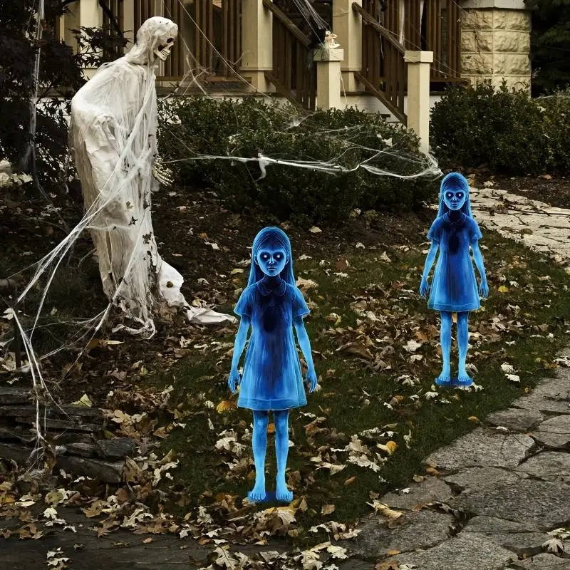 Creepy Spirit Yard Stakes for Spooktacular Halloween Decor