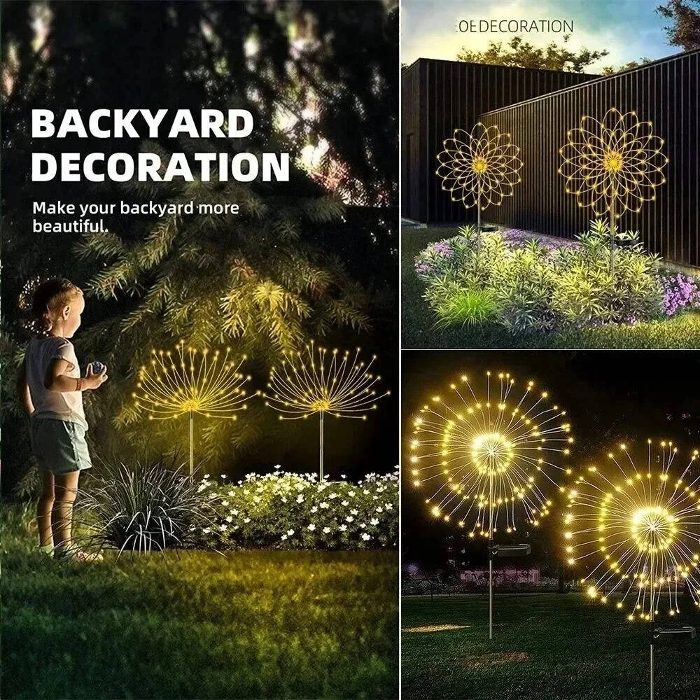 Sparkling Solar Garden Lights for Enchanting Outdoor Ambiance