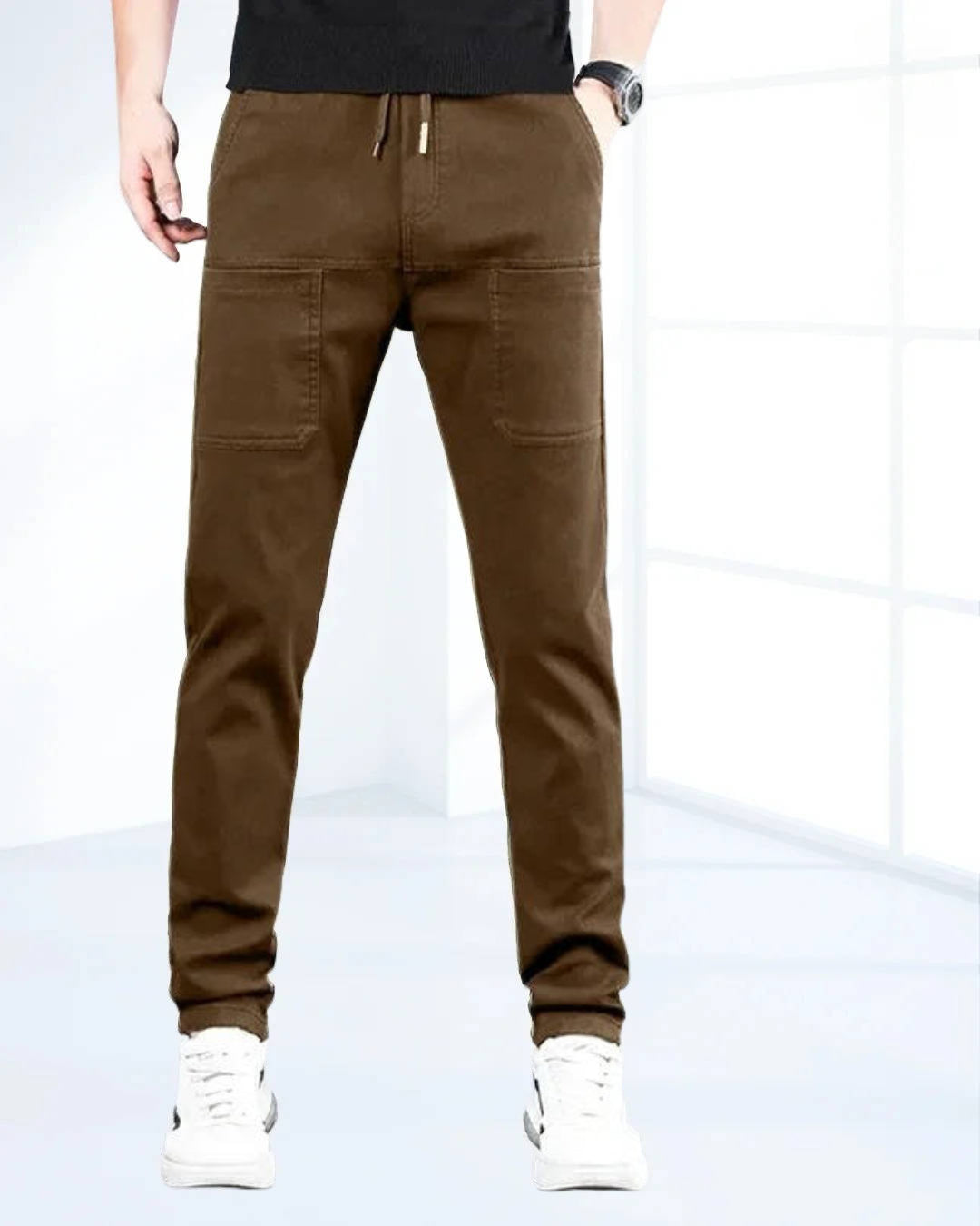 Men's FlexFit Utility Pants with Multiple Pockets