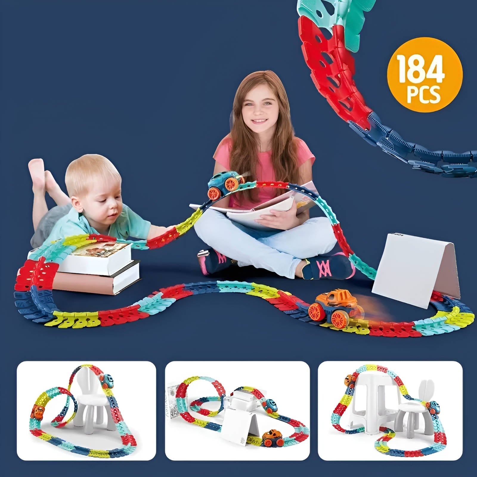Gravity-Defying Race Circuit for Young Innovators