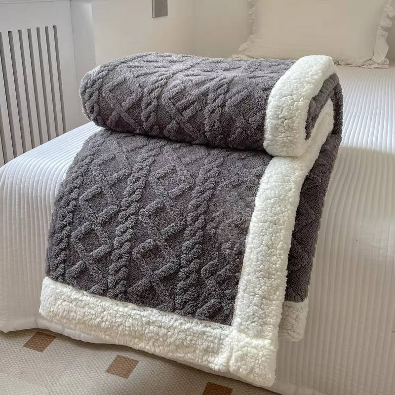Cozy Comfort Dual-Sided Throw Blanket