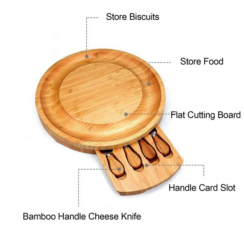 Sustainable Bamboo Serving Board for Stylish Entertaining