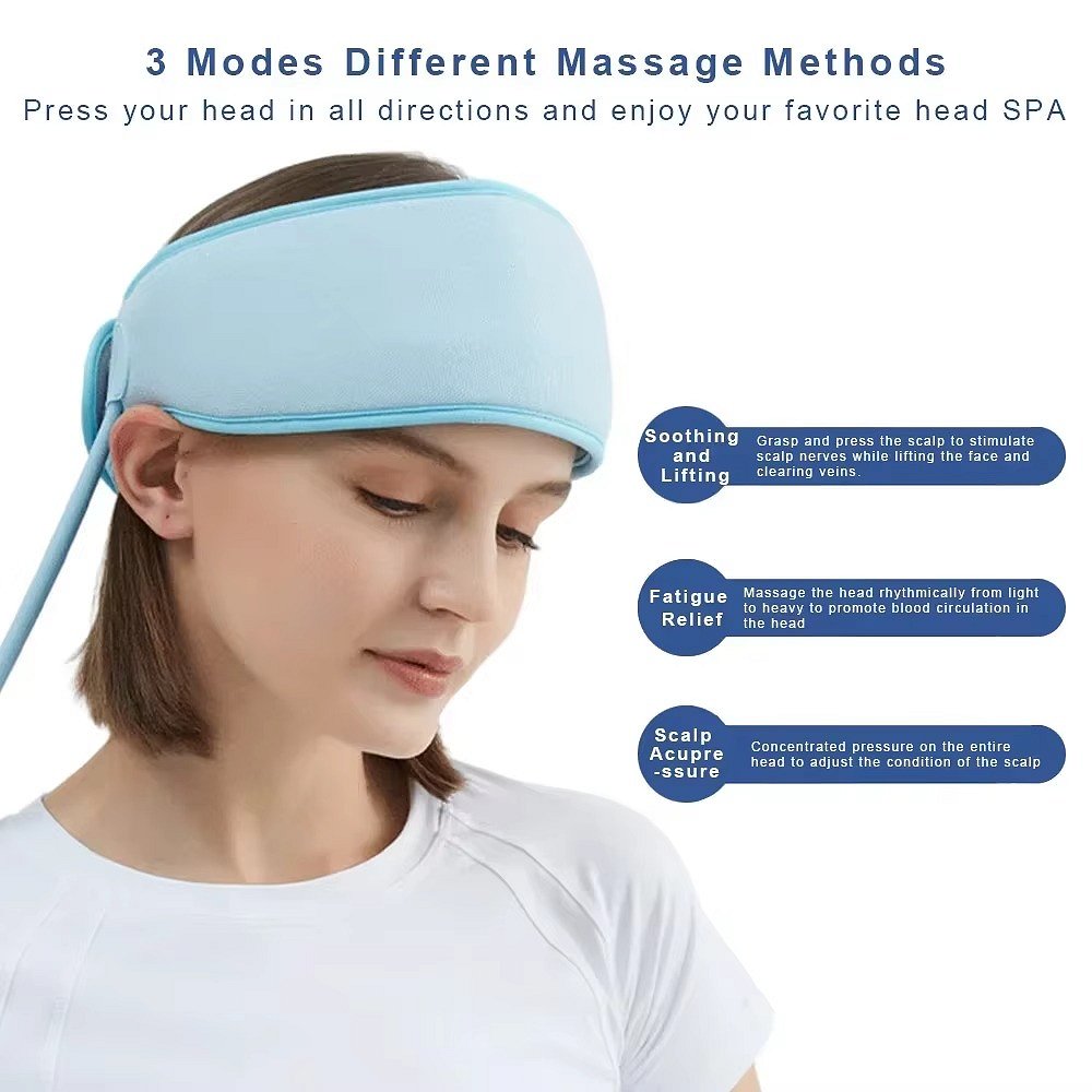 Soothing Head Massager for Migraine Relief