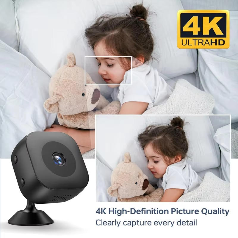 Compact Wireless Surveillance Camera for Home Security