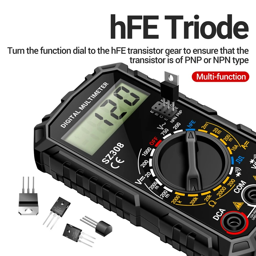 Precision Electrical Measurement Toolkit with Digital Display