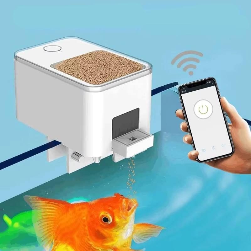 Smart AquaFeeder for Stress-Free Fish Feeding