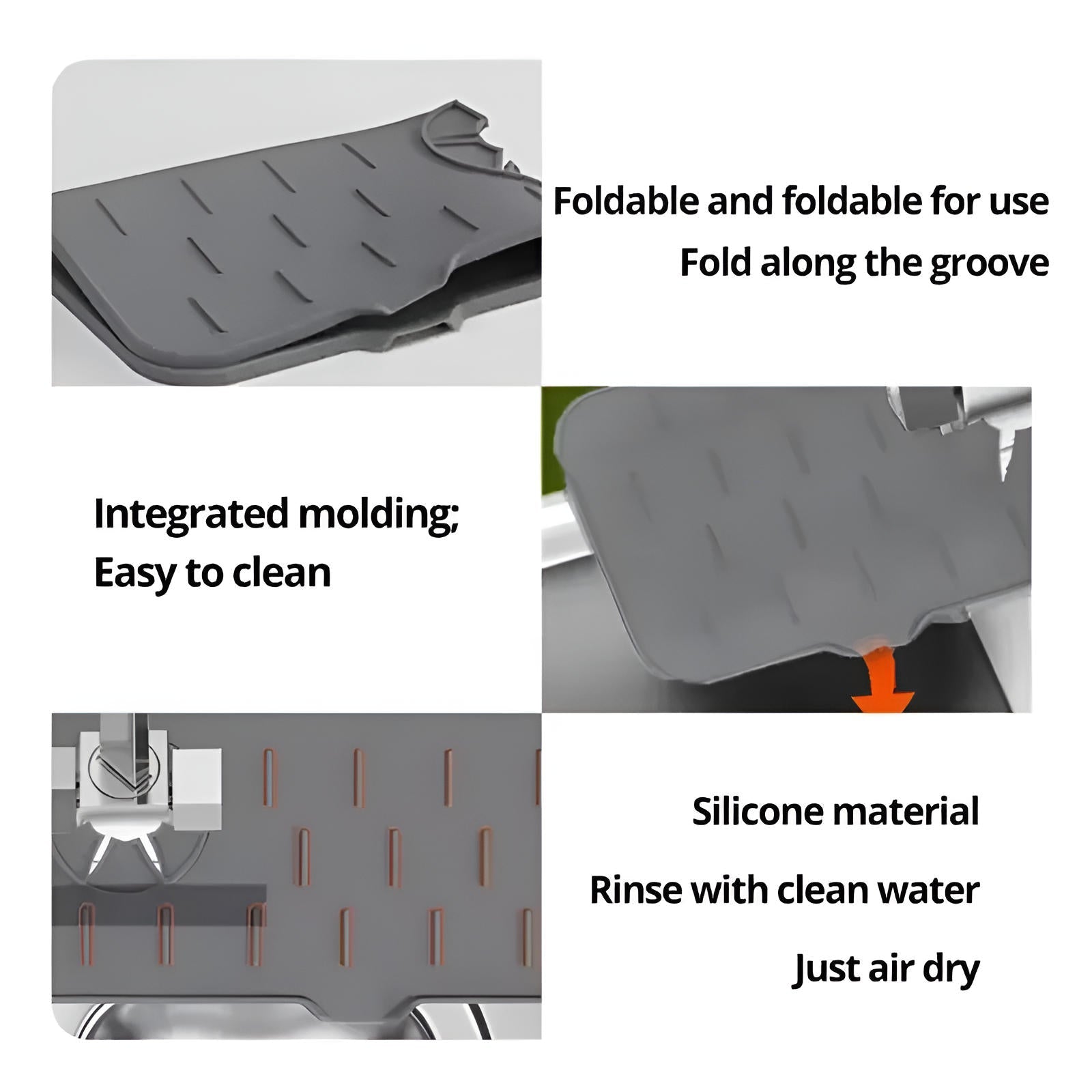 Ultimate Splash Guard for Kitchen and Bathroom Faucets